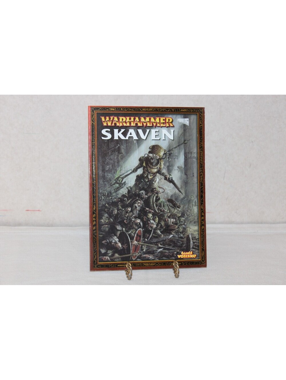 NEW 2003 Warhammer Skaven Army Book Games Workshop Warhammer Fantasy